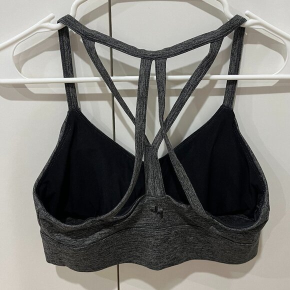 Joy Lab Strappy Back V-neck Sports Bra - Picture 2 of 2